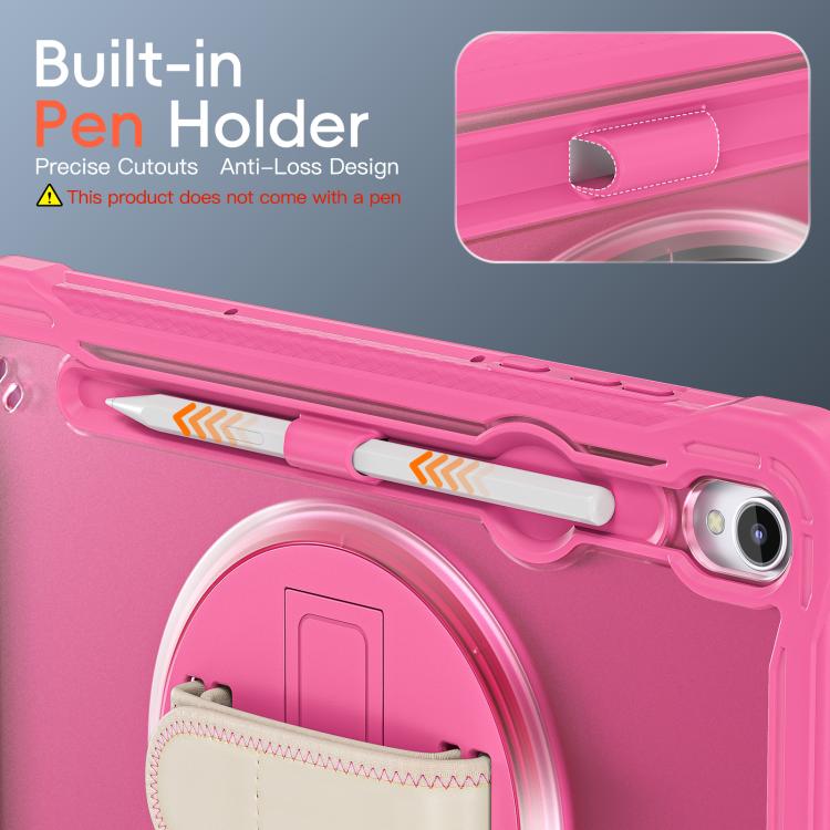 For Samsung Galaxy Tab S11 Heavy Duty Hybrid Tablet Case with Hand Grip & Strap