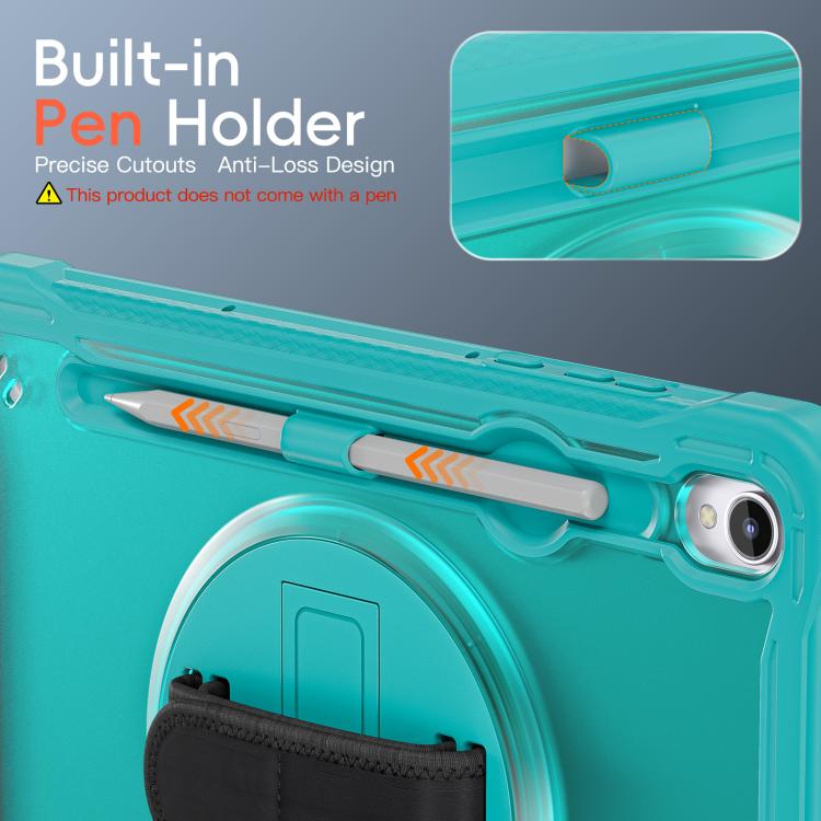 For Samsung Galaxy Tab S11 Heavy Duty Hybrid Tablet Case with Hand Grip & Strap