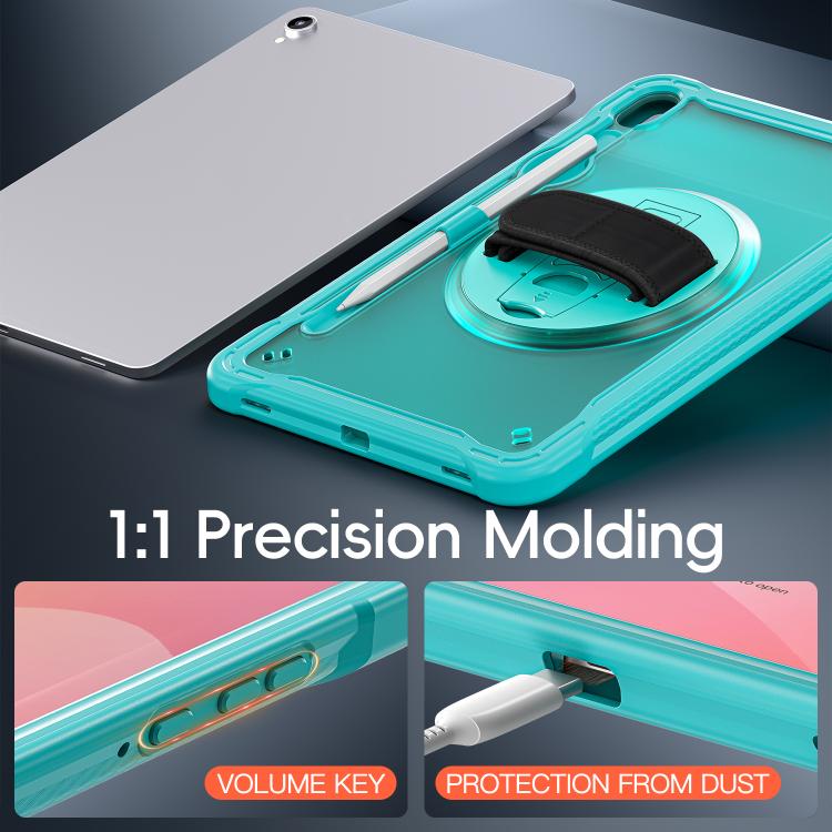 For Samsung Galaxy Tab S11 Heavy Duty Hybrid Tablet Case with Hand Grip & Strap