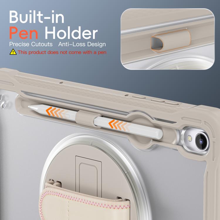 For Samsung Galaxy Tab S11 Heavy Duty Hybrid Tablet Case with Hand Grip & Strap