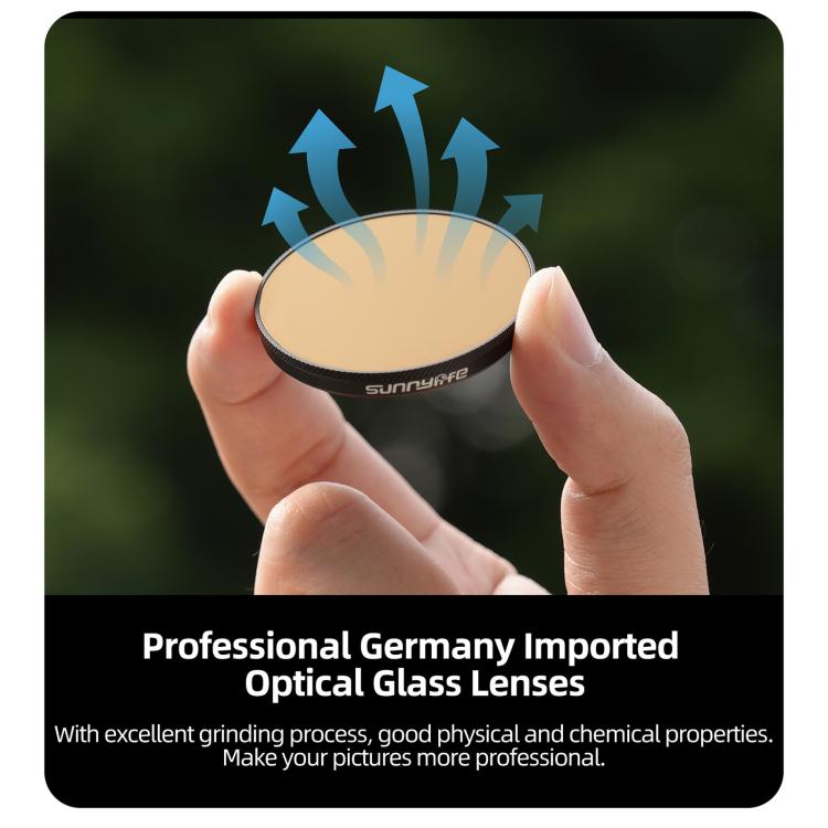 For DJI Osmo Action 6 Sunnylife Camera Lens Filter, Filter:CPL