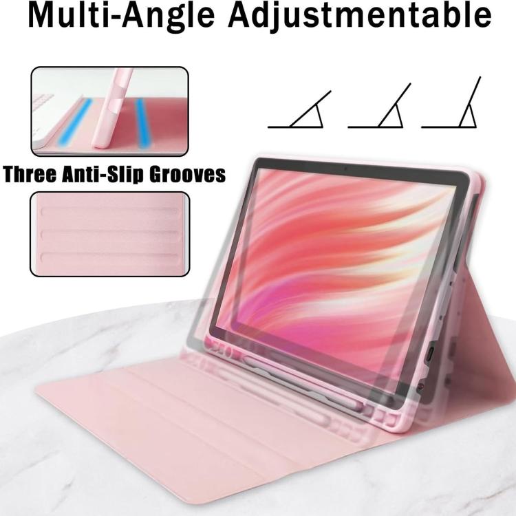 For Amazon Fire HD 10 2021 Detachable Square Cap Magnetic Bluetooth Keyboard Protective Case