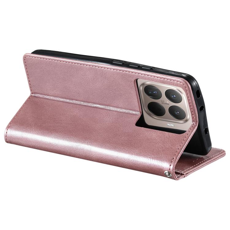 For Xiaomi 15T Pro Simple 6-Card Wallet Leather Phone Case
