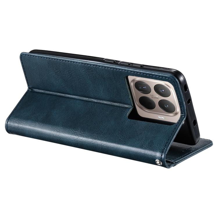 For Xiaomi 15T Pro Simple 6-Card Wallet Leather Phone Case