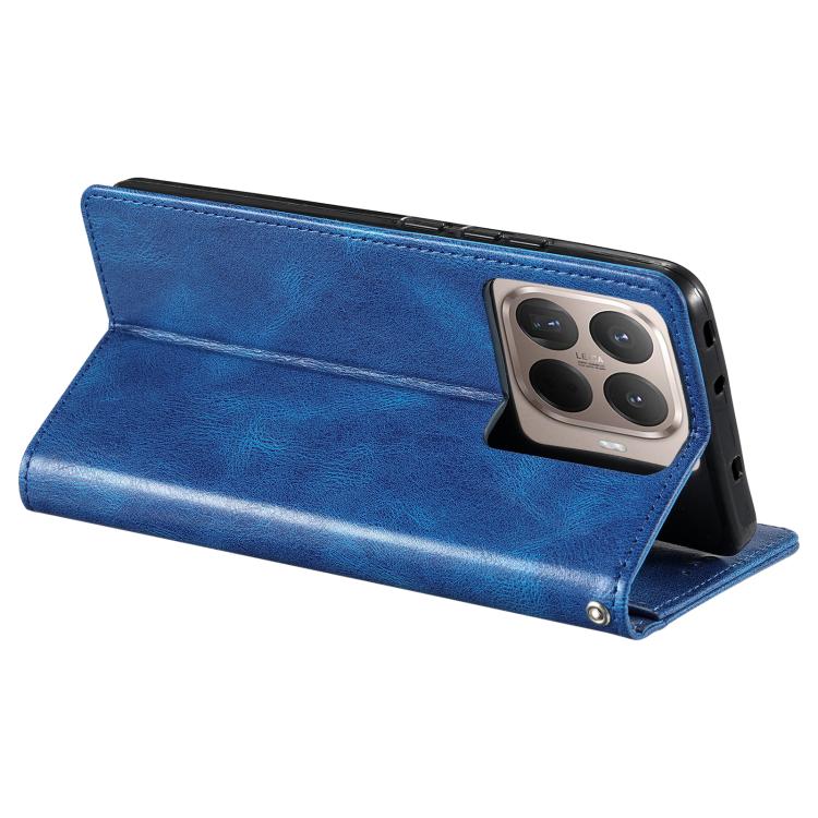 For Xiaomi 15T Pro Simple 6-Card Wallet Leather Phone Case