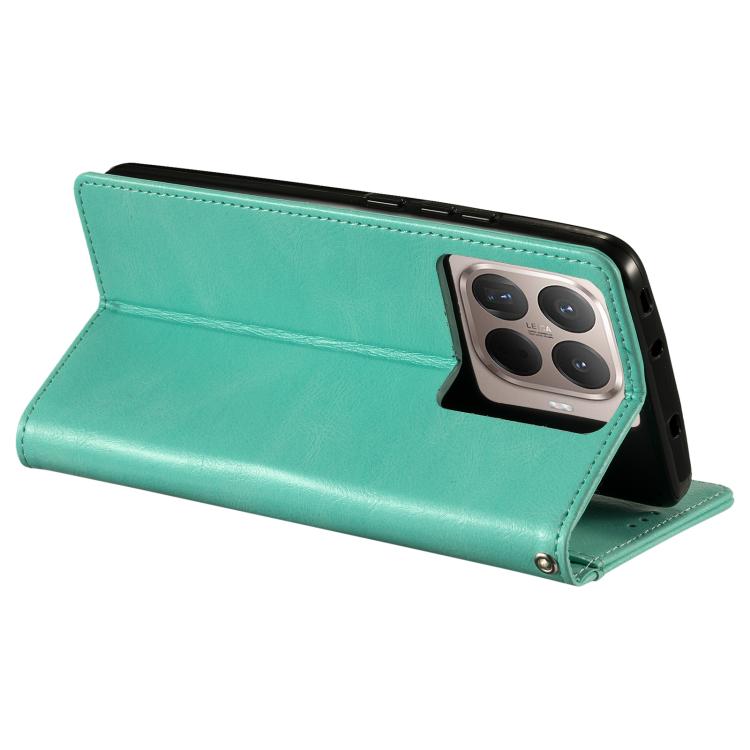 For Xiaomi 15T Pro Simple 6-Card Wallet Leather Phone Case