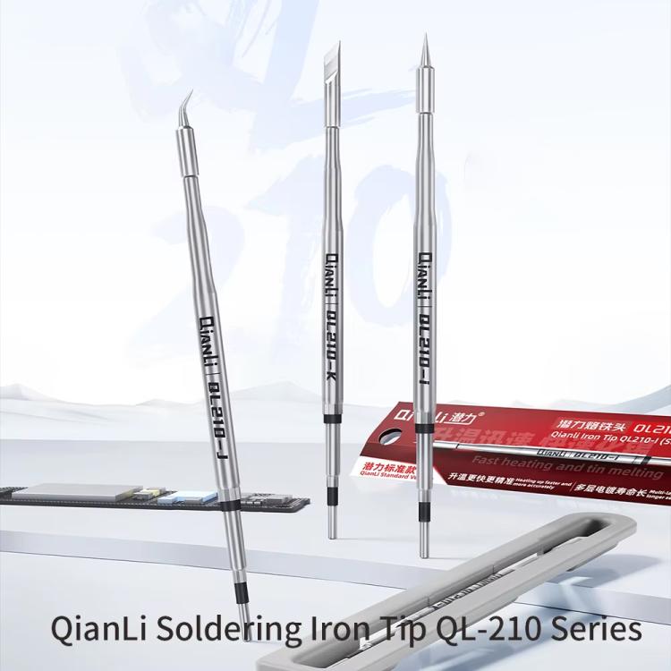 QianLi QL210-J Series Soldering Iron Tips for C210 Soldering Handle