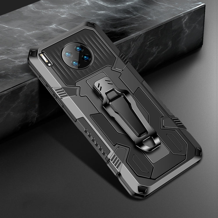 For Huawei Mate 30 Pro Machine Armor Warrior Shockproof PC + TPU Protective Case