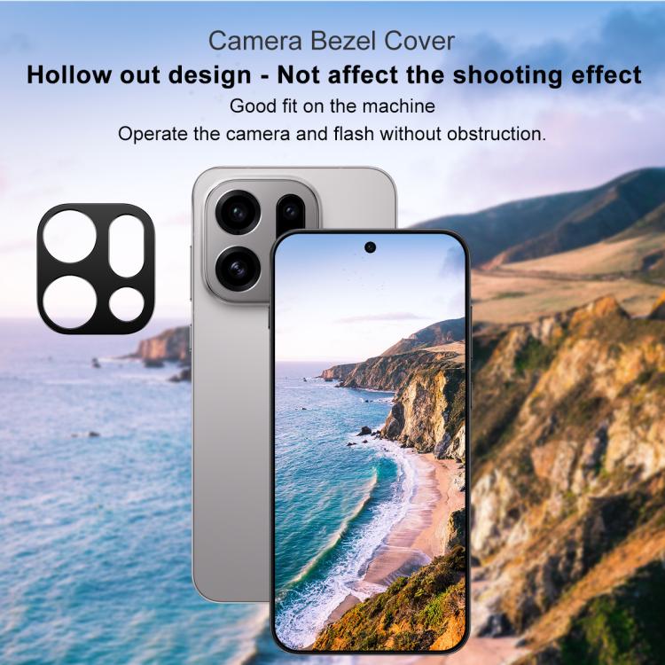 For OPPO Find X9 IMAK Metal Camera Lens Protector Cover