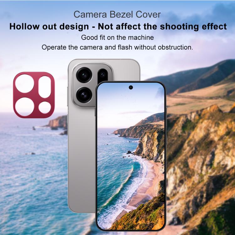 For OPPO Find X9 IMAK Metal Camera Lens Protector Cover