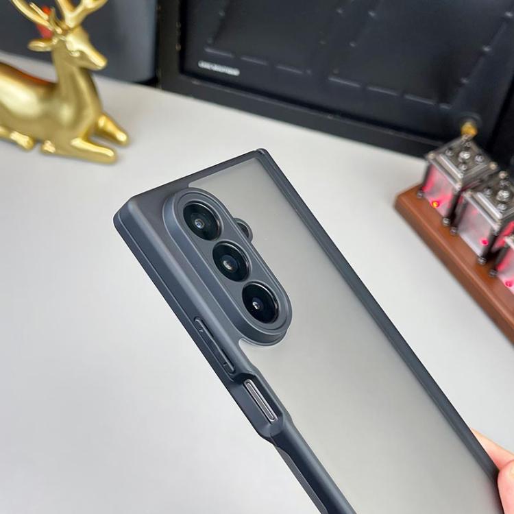 For Samsung Galaxy Z Fold7 5G Matte Skin Feel Dual Axis Folding Phone Case