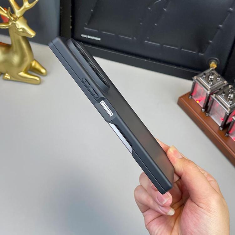 For Samsung Galaxy Z Fold7 5G Matte Skin Feel Dual Axis Folding Phone Case