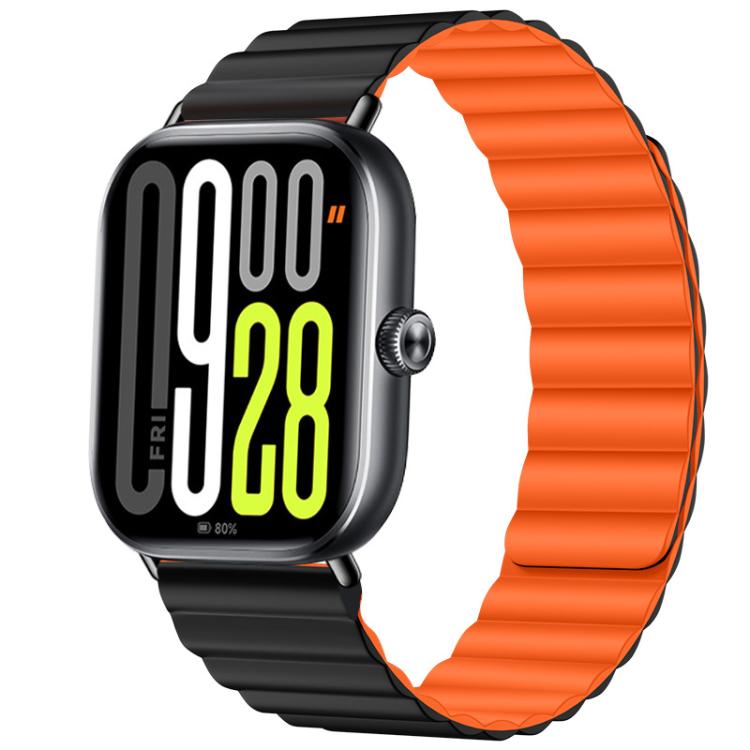 For Xiaomi Band 10 Pro / Redmi Watch 6 / 5 Magnetic Loop Soft Silicone Watch Band