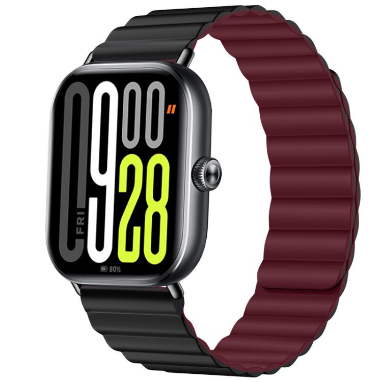 For Xiaomi Band 10 Pro / Redmi Watch 6 / 5 Magnetic Loop Soft Silicone Watch Band
