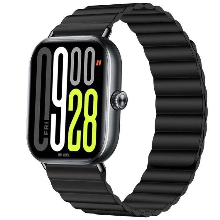 For Xiaomi Band 10 Pro / Redmi Watch 6 / 5 Magnetic Loop Soft Silicone Watch Band