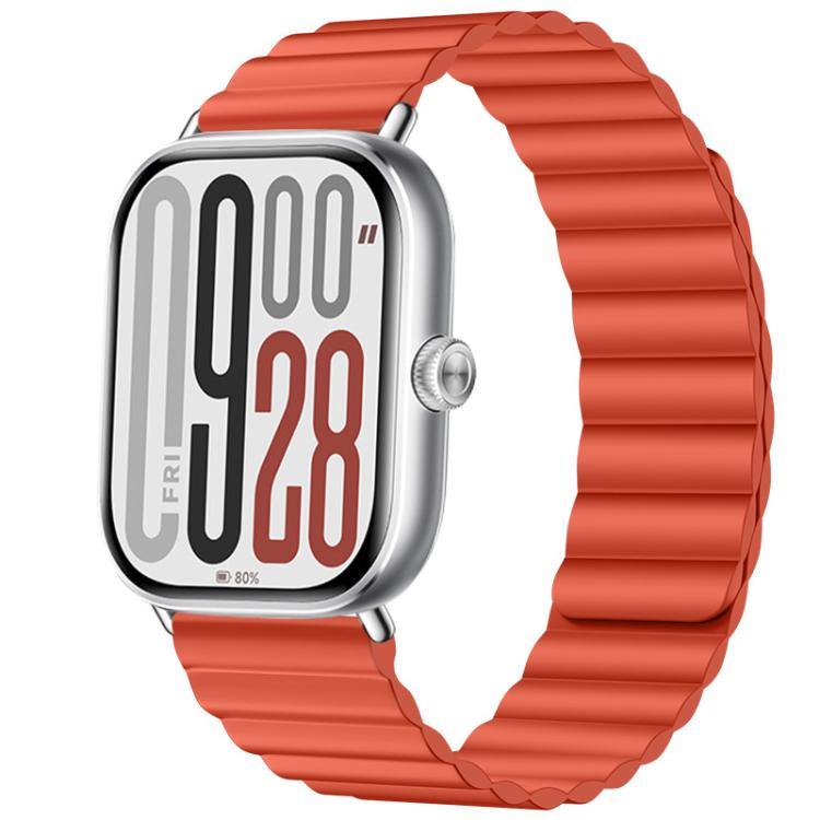 For Xiaomi Band 10 Pro / Redmi Watch 6 / 5 Magnetic Loop Soft Silicone Watch Band