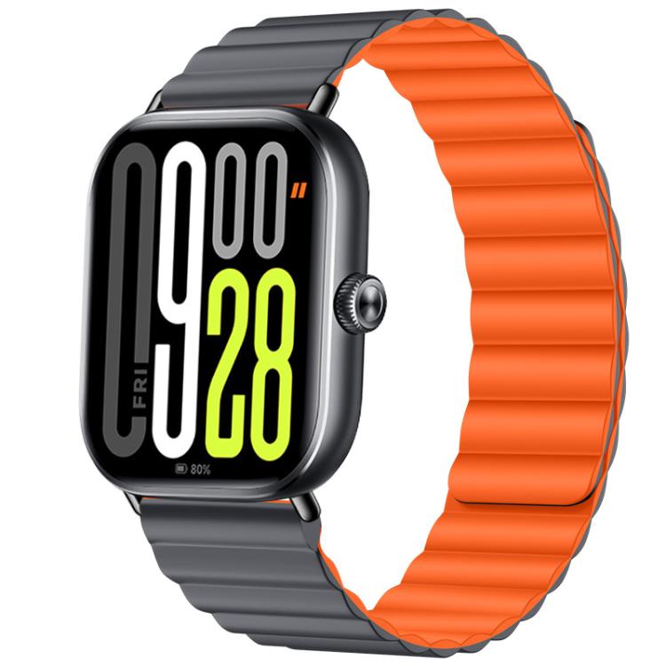 For Xiaomi Band 10 Pro / Redmi Watch 6 / 5 Magnetic Loop Soft Silicone Watch Band