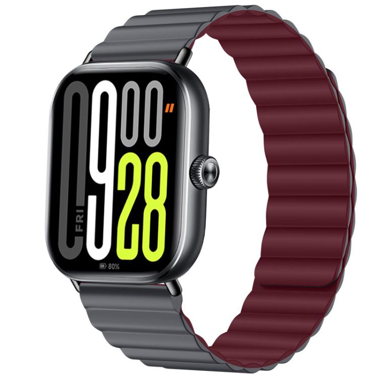 For Xiaomi Band 10 Pro / Redmi Watch 6 / 5 Magnetic Loop Soft Silicone Watch Band