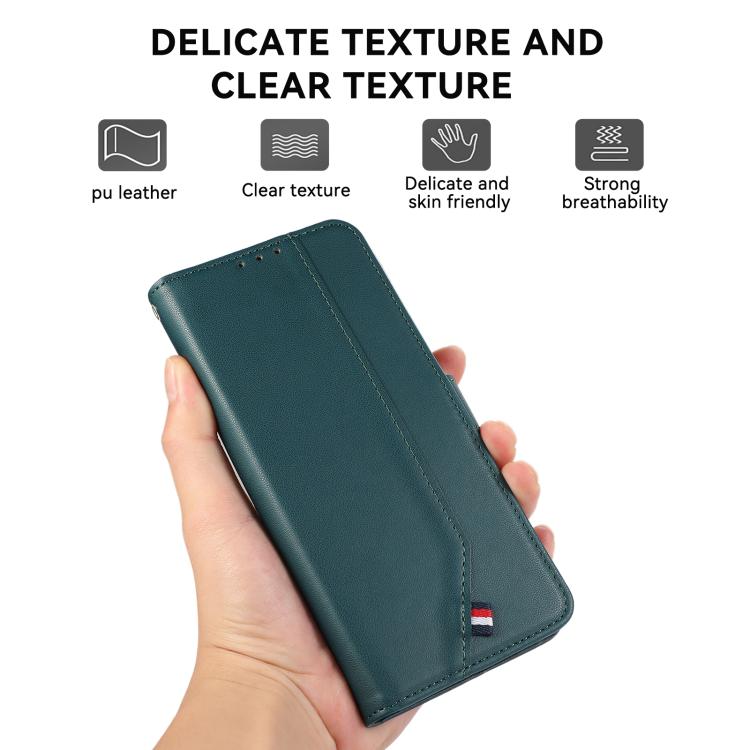For Google Pixel 11 Pro XL ABEEL Delicate Texture Splicing RFID Leather Phone Case