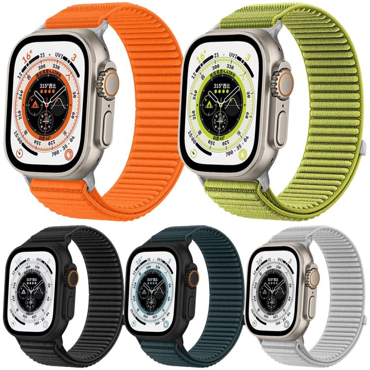 For Apple Watch 42 / 44 / 45 / 46 / 49mm 5 Pack xDfind Woven Nylon Hook And Loop Fastener Watch Band