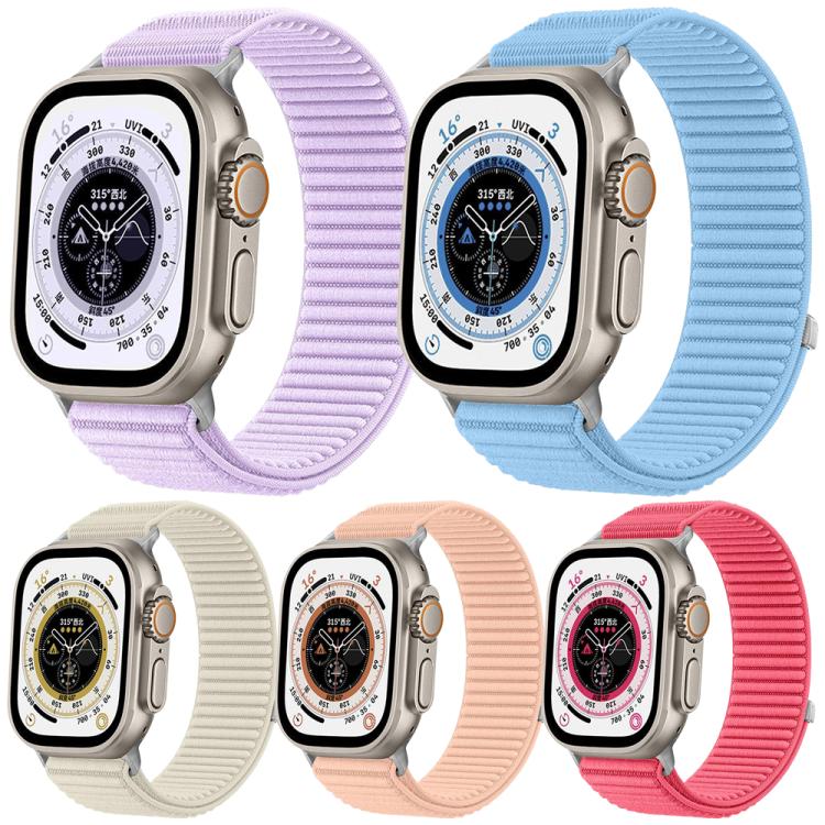 For Apple Watch 38 / 40 / 41 / S11 42mm 5 Pack xDfind Woven Nylon Hook And Loop Fastener Watch Band