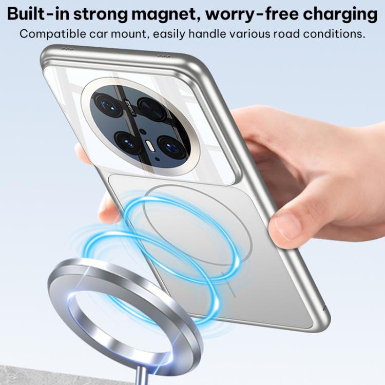 For Huawei Mate 70 Pro GKK Change to 17 Pro Series Frosted Ultra-thin MagSafe Magnetic Phone Case
