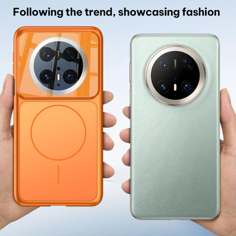 For Huawei Mate 70 Pro GKK Change to 17 Pro Series Frosted Ultra-thin MagSafe Magnetic Phone Case