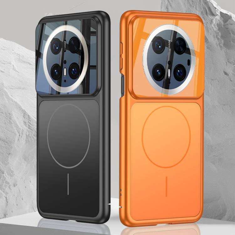 For Huawei Mate 70 Pro GKK Change to 17 Pro Series Frosted Ultra-thin MagSafe Magnetic Phone Case