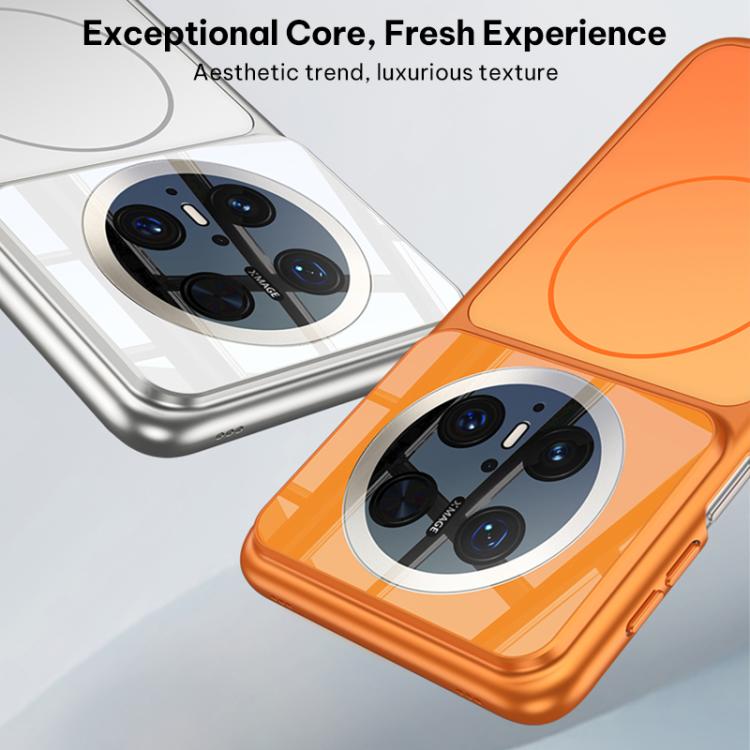For Huawei Mate 70 GKK Change to 17 Pro Series Frosted Ultra-thin MagSafe Magnetic Phone Case