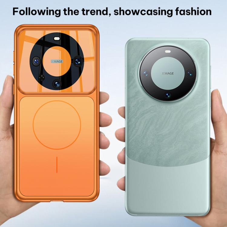 For Huawei Mate 60 GKK Change to 17 Pro Series Frosted Ultra-thin MagSafe Magnetic Phone Case