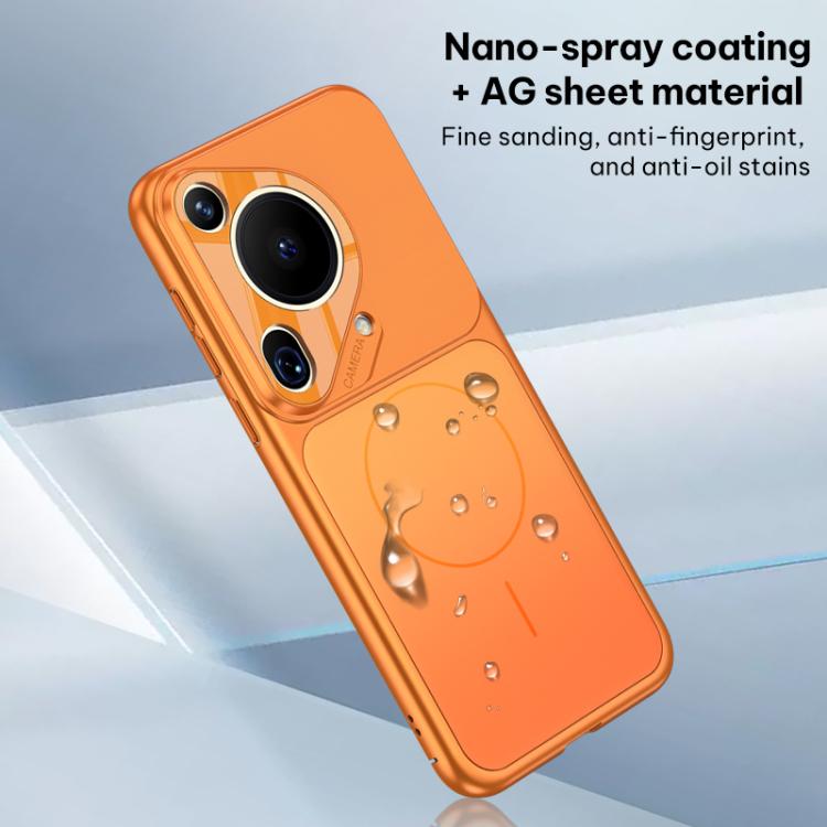 For Huawei Pura 70 GKK Change to 17 Pro Series Frosted Ultra-thin MagSafe Magnetic Phone Case