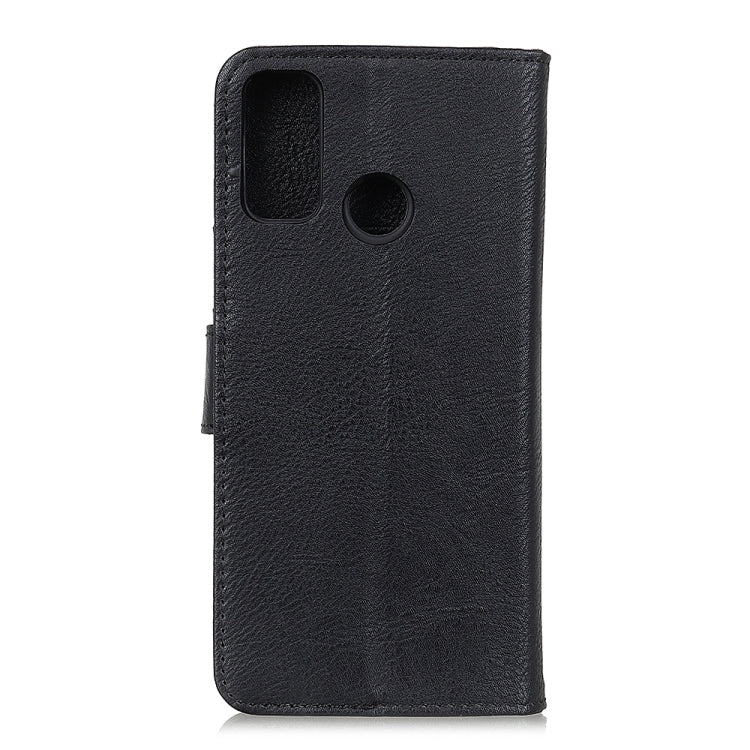 For Alcatel 3X 2020 KHAZNEH Cowhide Texture Horizontal Flip Leather Case with Holder & Card Slots & Wallet