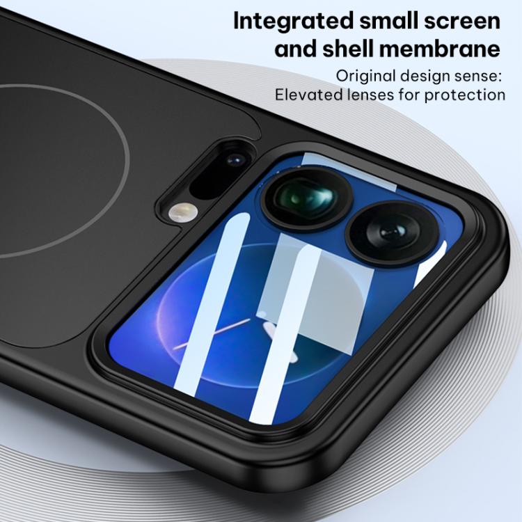 For Xiaomi 17 Pro Max GKK Change to 17 Pro Series Integrated Frosted Ultra-thin MagSafe Magnetic Phone Case