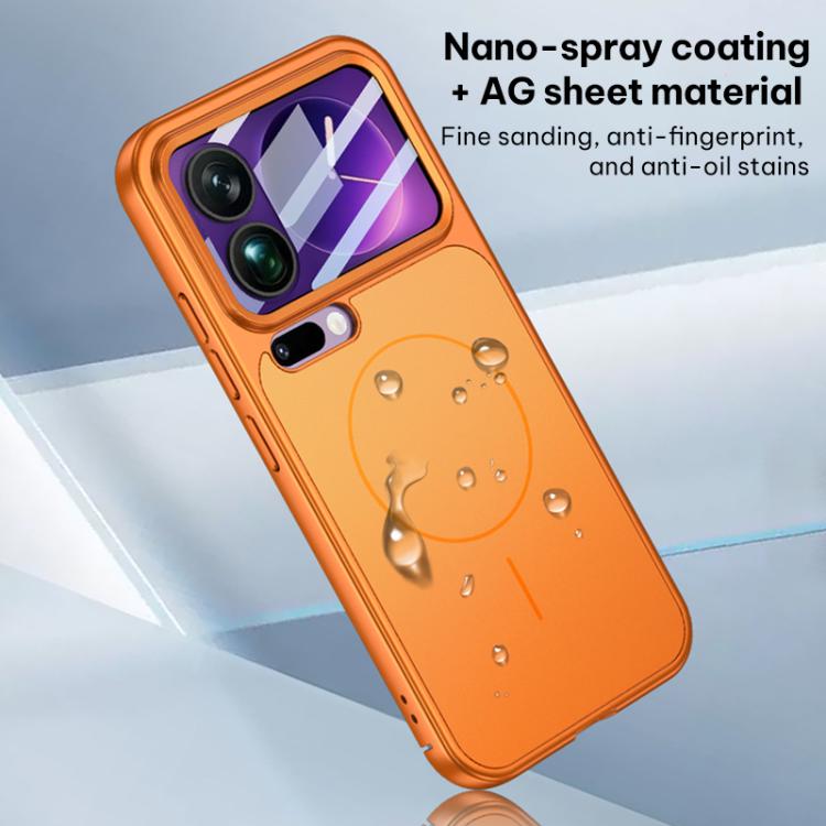 For Xiaomi 17 Pro GKK Change to 17 Pro Series Integrated Frosted Ultra-thin MagSafe Magnetic Phone Case