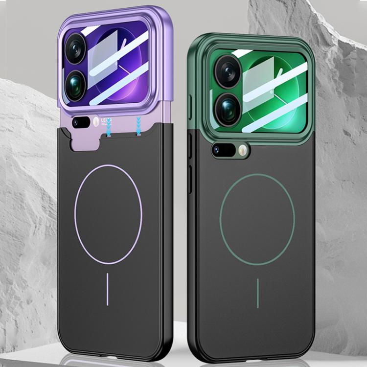 For Xiaomi 17 Pro Max GKK Color Master Splicing MagSafe Magnetic Phone Case