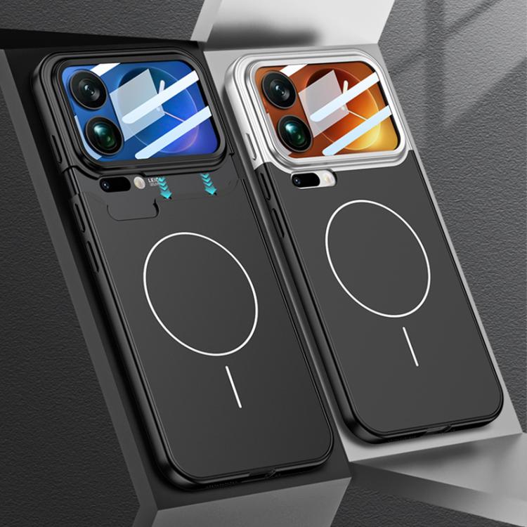 For Xiaomi 17 Pro Max GKK Color Master Splicing MagSafe Magnetic Phone Case