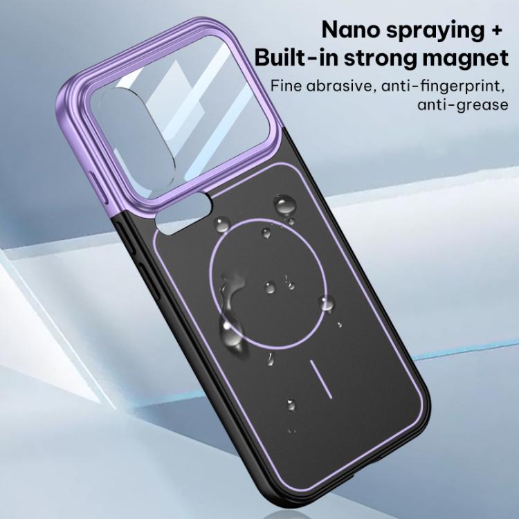 For Xiaomi 17 Pro Max GKK Color Master Splicing MagSafe Magnetic Frame Phone Case