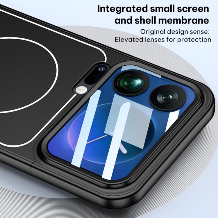 For Xiaomi 17 Pro Max GKK Color Master Splicing MagSafe Magnetic Frame Phone Case