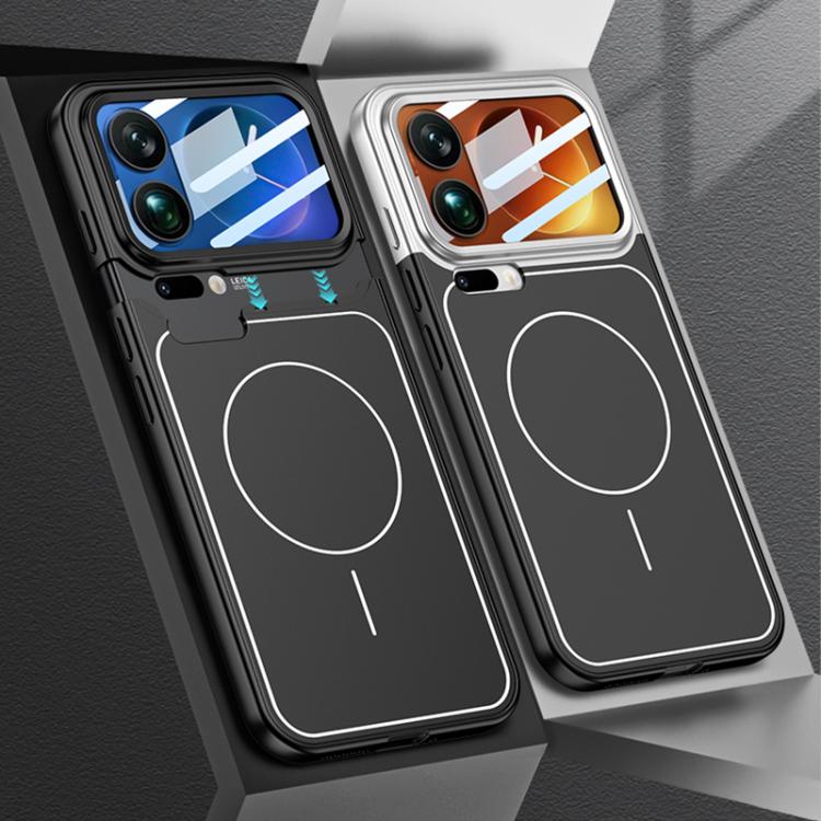 For Xiaomi 17 Pro GKK Color Master Splicing MagSafe Magnetic Frame Phone Case