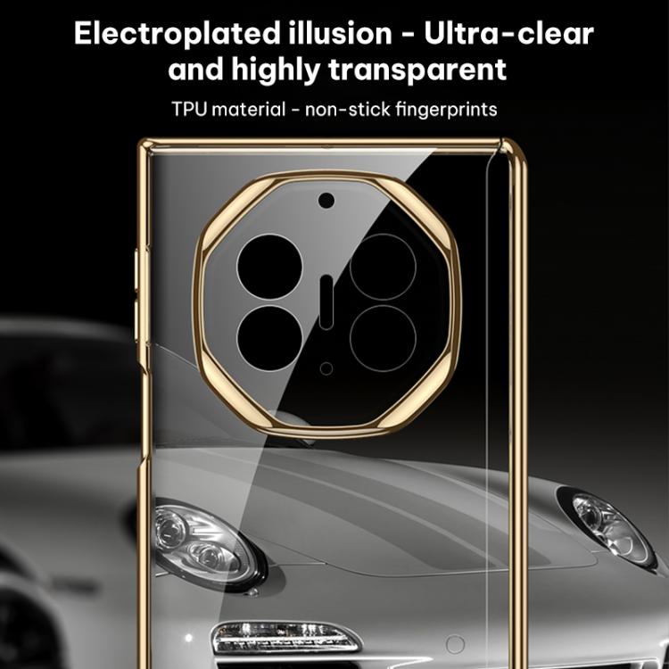 For Huawei Mate XT / XTs Ultimate GKK TPU Phantom Full Coverage Magnetic Hinge Phone Case