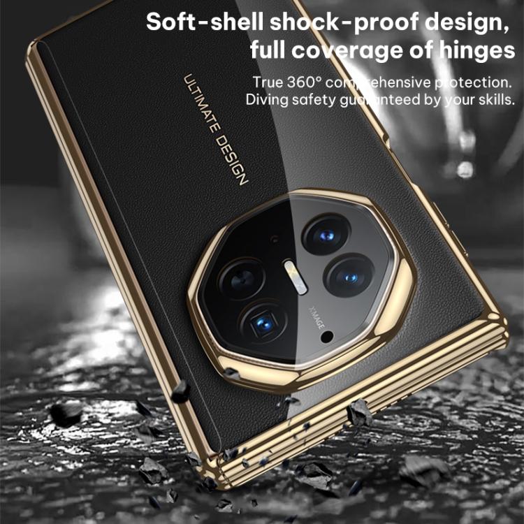 For Huawei Mate XT / XTs Ultimate GKK TPU Phantom Full Coverage Magnetic Hinge Phone Case