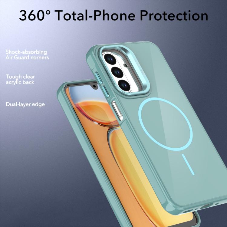 For Samsung Galaxy A17 / A16 Bright Color Imitation Camera Bracket Magsafe Phone Case