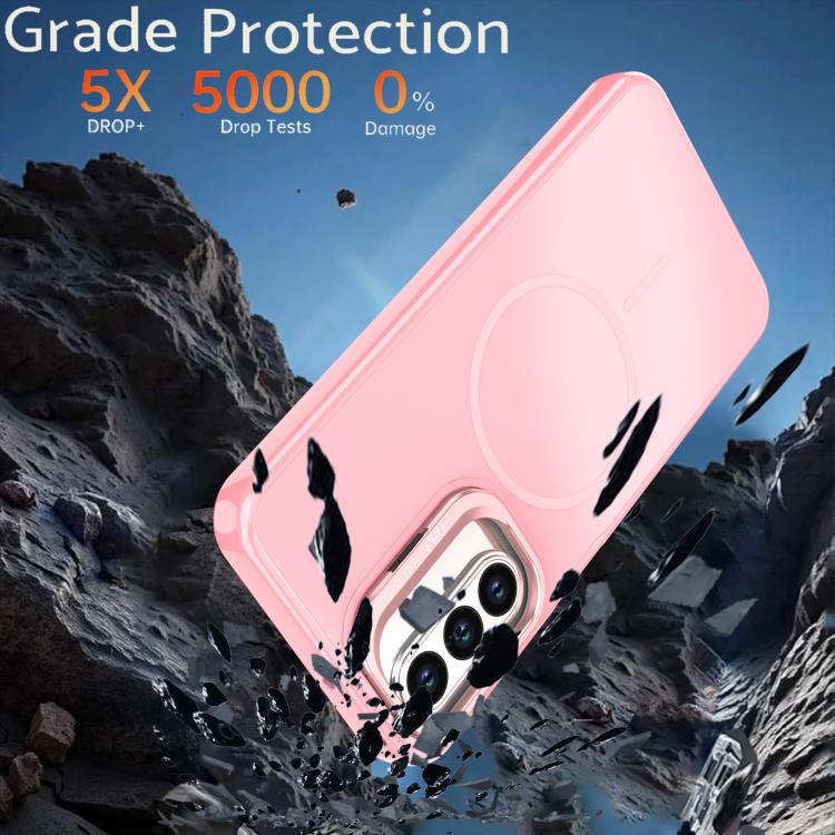 For Samsung Galaxy A17 / A16 Bright Color Imitation Camera Bracket Magsafe Phone Case