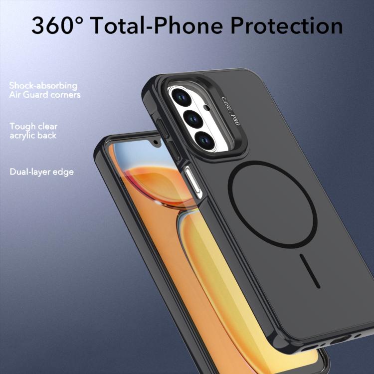 For Samsung Galaxy A17 / A16 Bright Color Imitation Camera Bracket Magsafe Phone Case