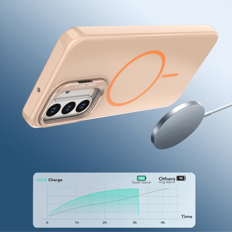 For Samsung Galaxy A17 / A16 Bright Color Imitation Camera Bracket Magsafe Phone Case