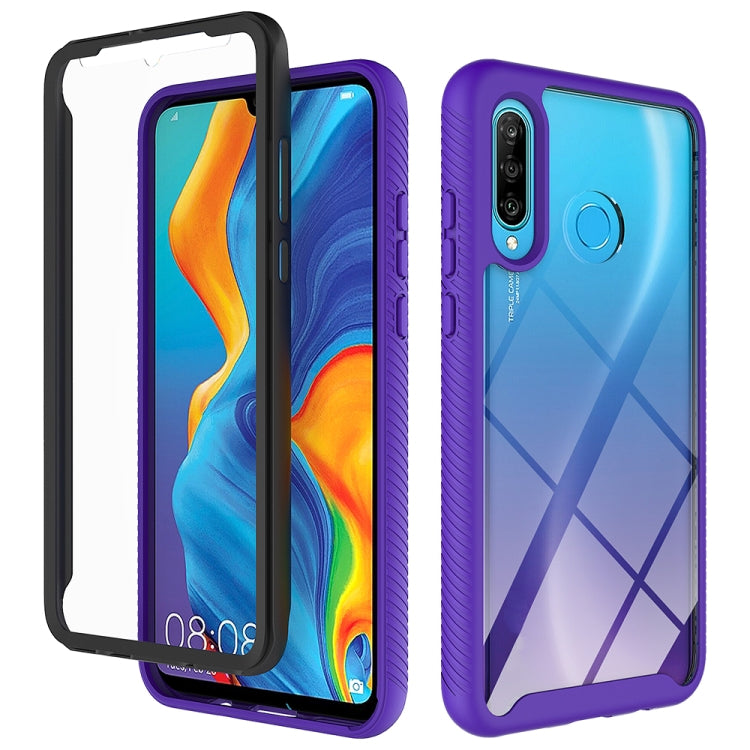 For Huawei P30 Lite Starry Sky Solid Color Series Shockproof PC + TPU Protective Case