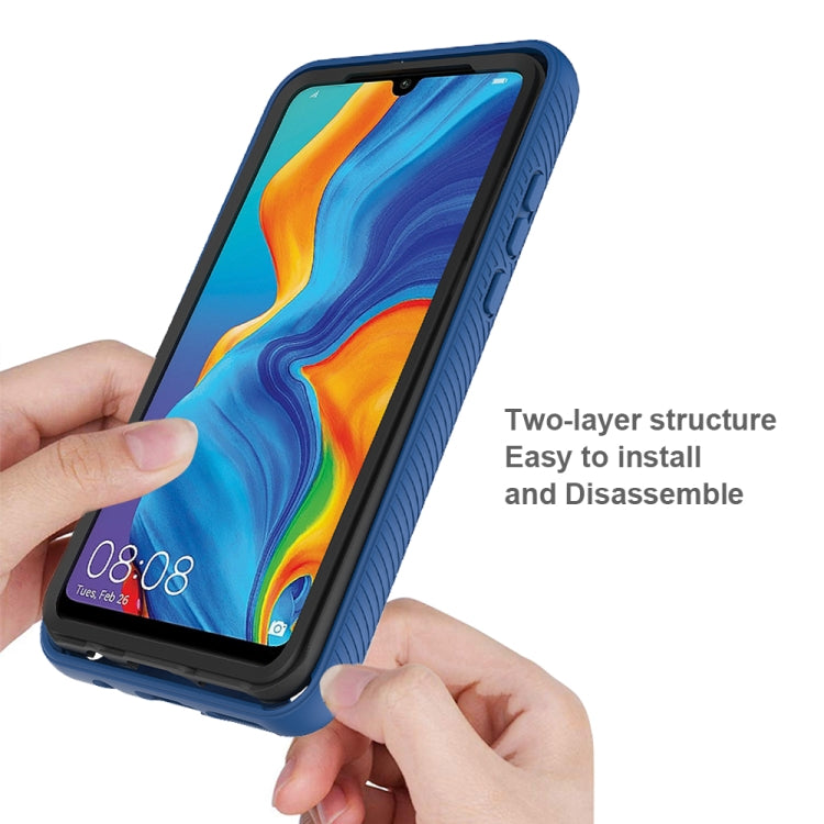 For Huawei P30 Lite Starry Sky Solid Color Series Shockproof PC + TPU Protective Case