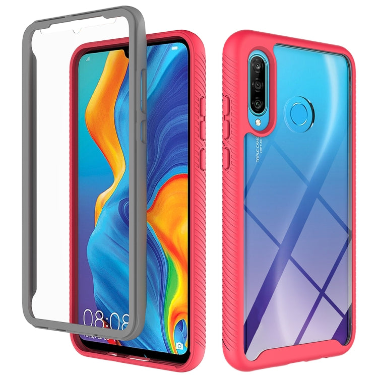 For Huawei P30 Lite Starry Sky Solid Color Series Shockproof PC + TPU Protective Case