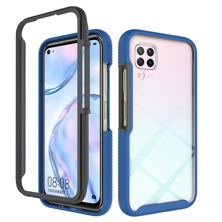 For Huawei P40 Lite Starry Sky Solid Color Series Shockproof PC + TPU Protective Case