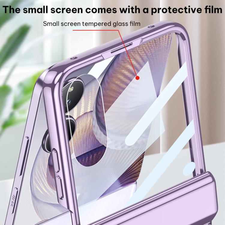 For Xiaomi Mix Flip 2 GKK Folding Magnetic Hinge Phantom Phone Case with Rotating Stand